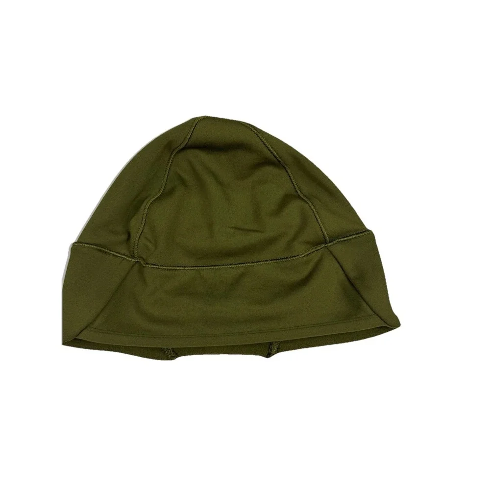 Lululemon Run For It‎ All Olive Green Running Beanie Reflective Cold Weather Hat